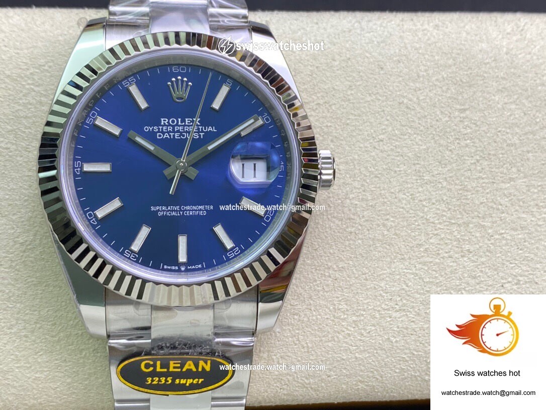 Rolex Datejust M126334-0001 Clean Factory Blue Dial 1