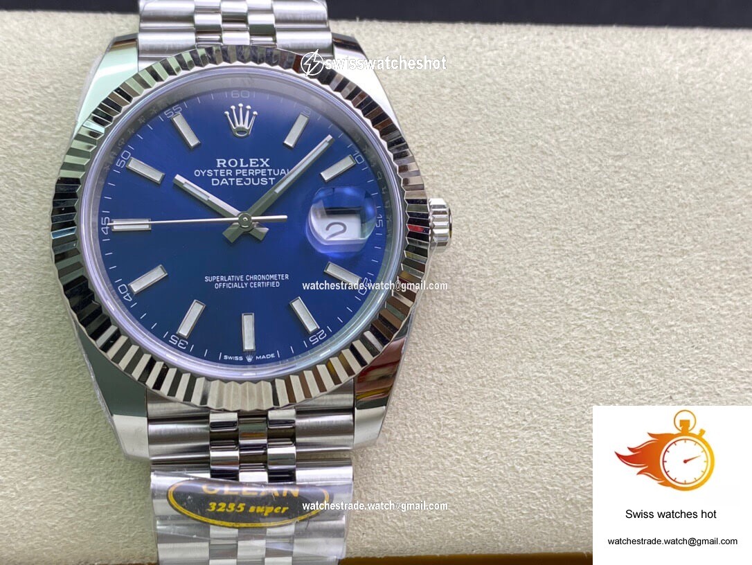 Rolex Datejust M126334-0002 Clean Factory Blue Dial 1