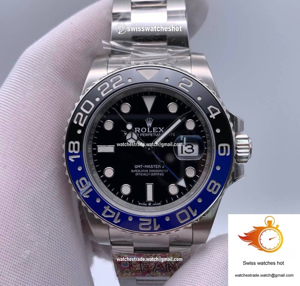Rolex GMT Master II 116710BLNR-78200 Clean Factory Black Dial 1