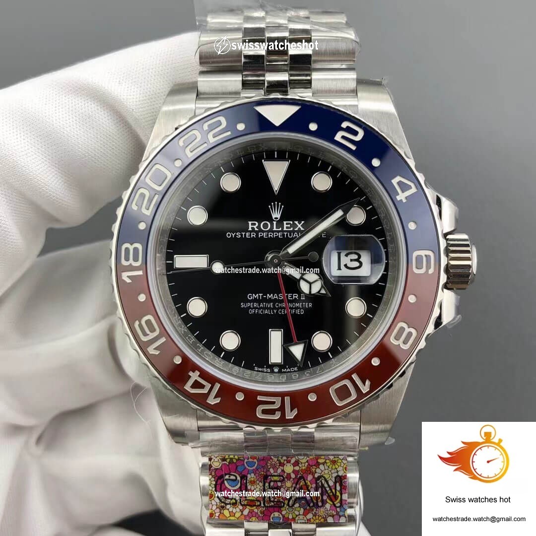 Rolex GMT Master II M126710BLRO-0001 Clean Factory Black Dial 1