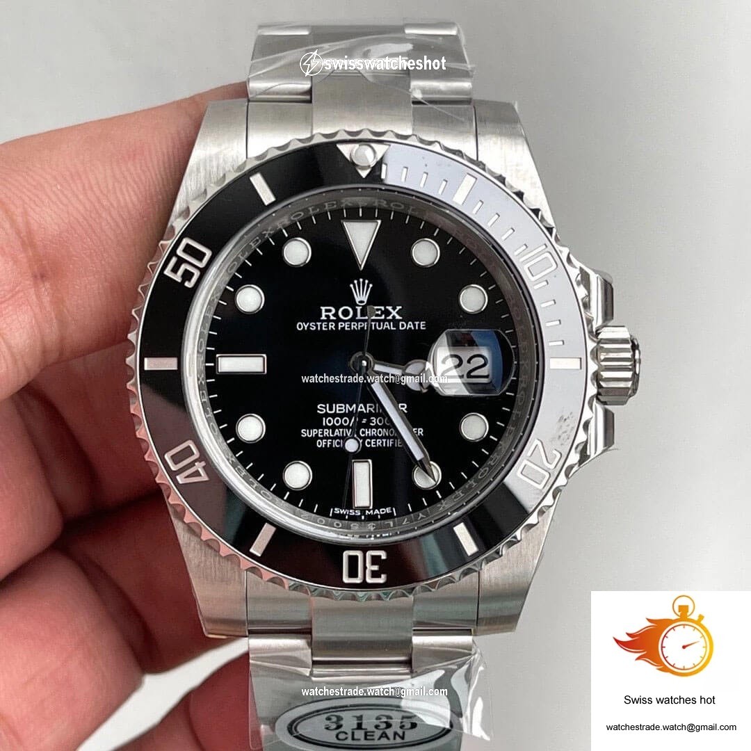 Rolex Submariner 116610LN-97200 Clean Factory V4 Black Dial 1