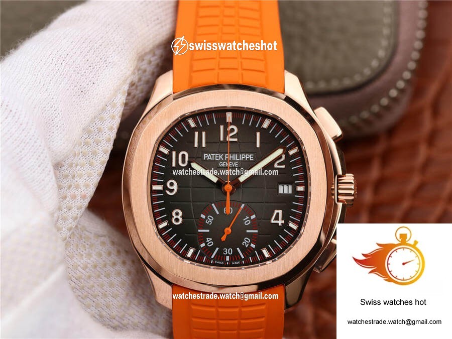 Patek Philippe Aquanaut 5968A-001 Orange Strap 1