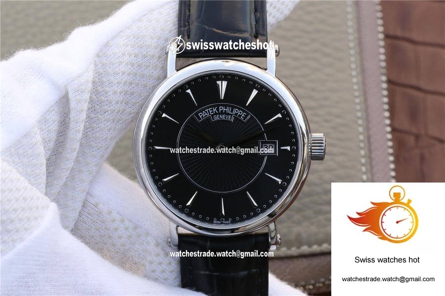 Patek Philippe Calatrava 5153G-001 ZF Factory Black Dial 1