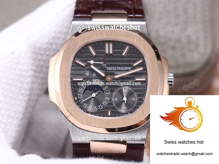 Patek Philippe Nautilus 5712GR-001 PF Factory Dark Gray Dial 1