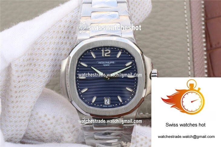 Patek Philippe Nautilus Ladies 7118/1A-001 PF Factory Blue Dial 1