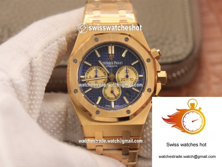 Audemars Piguet Royal Oak Chronograph 26331BA.OO.1220BA.01 OM Factory Blue Dial 1