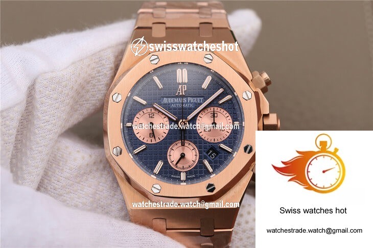 Audemars Piguet Royal Oak Chronograph 26331OR.OO.1220OR.01 OM Factory Blue Dial 1