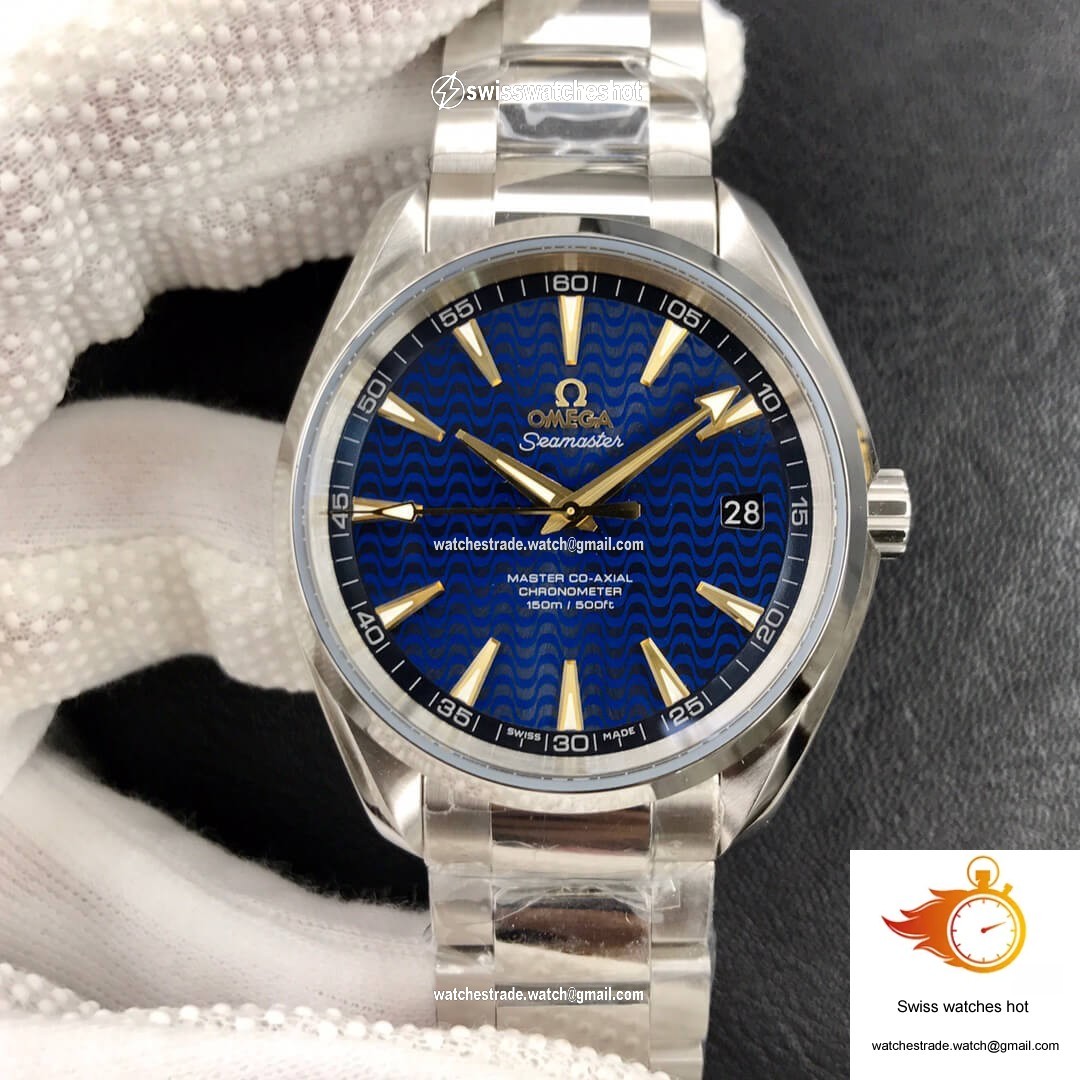 Omega Seamaster Aqua Terra 150M Rio Olympic Special Edition VS Factory Blue Dial 1