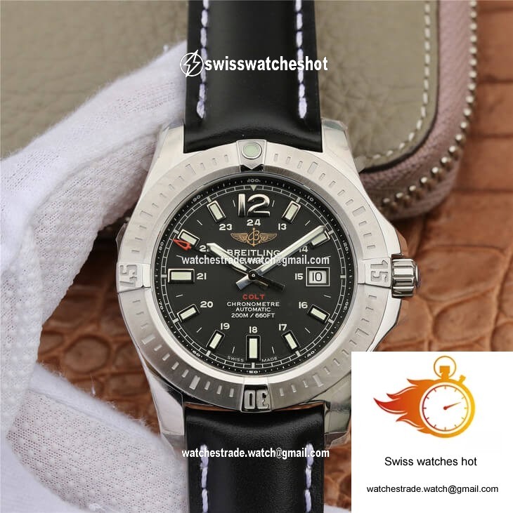 Breitling Colt Automatic A1738811/BD44/435X/A20BA.1 GF Factory Black Dial 1