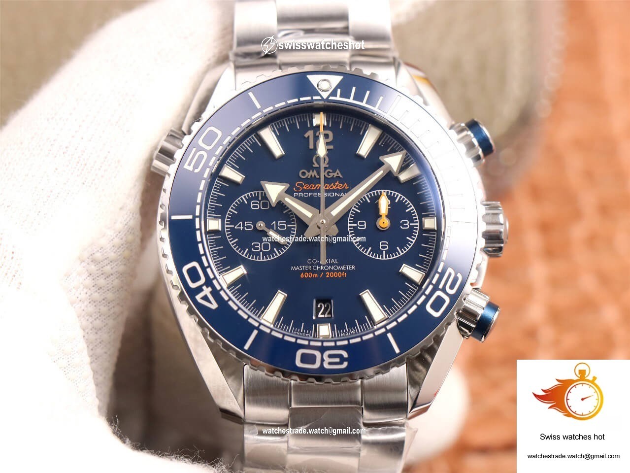 Omega Seamaster Ocean Universe 600M 215.30.46.51.03.001 OM Factory V3 Blue Dial 1