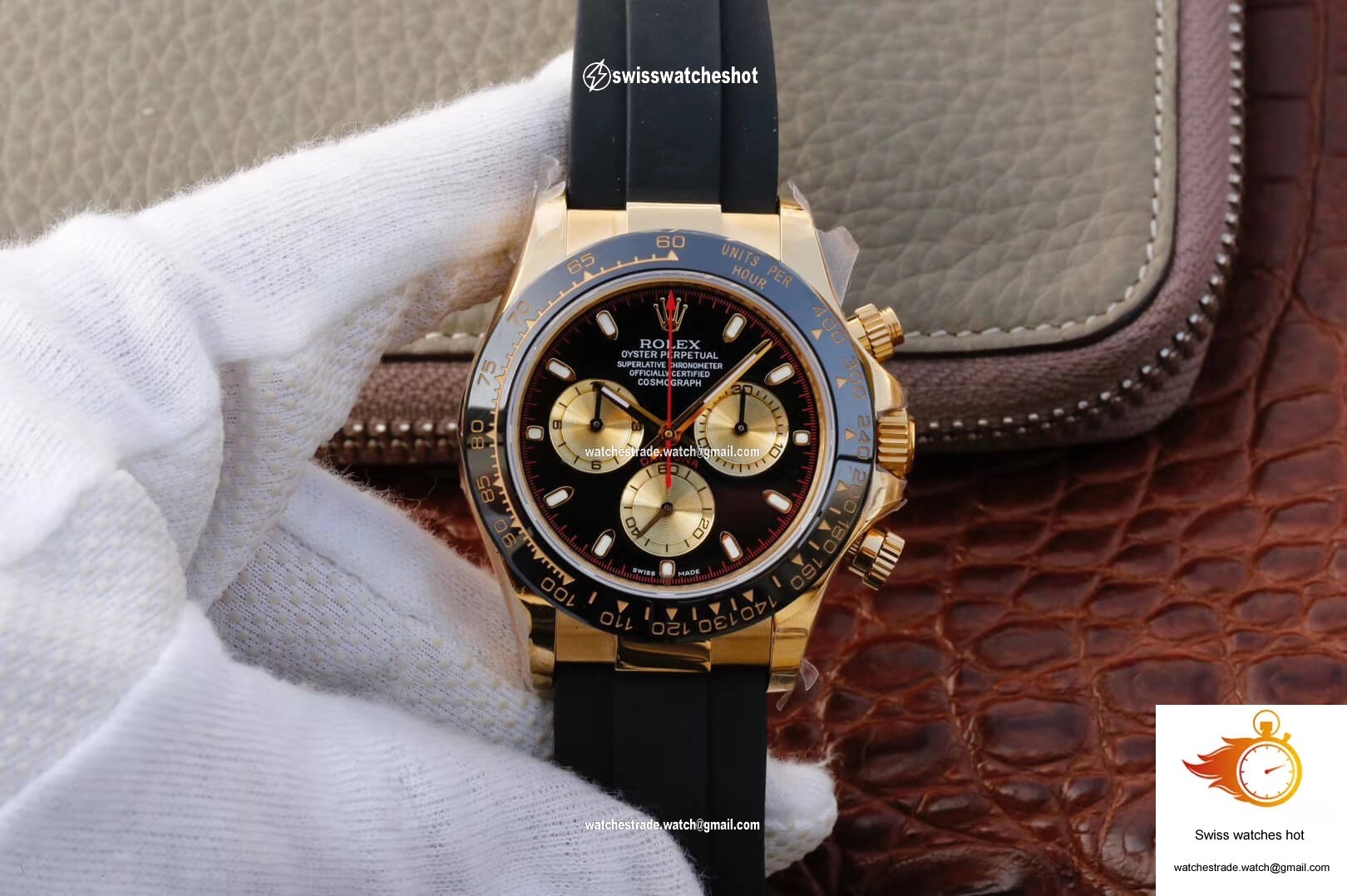 Rolex Daytona Cosmograph M116518ln-0047 JH Factory Black dial 1