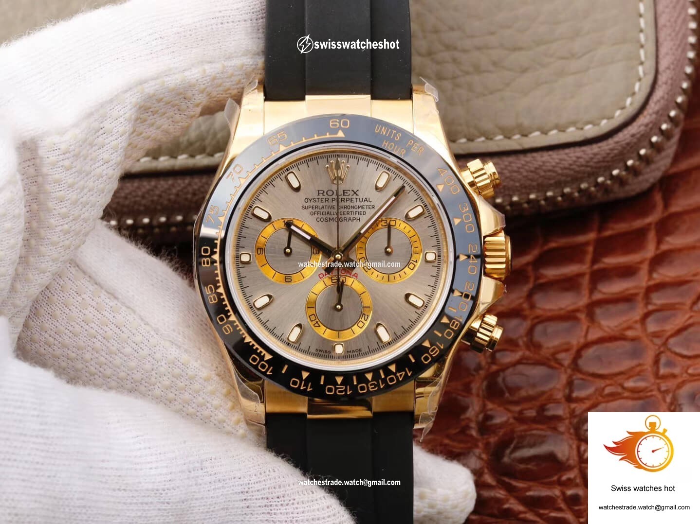 Rolex Daytona Cosmograph 116518LN JH Factory Silver Gray Dial 1