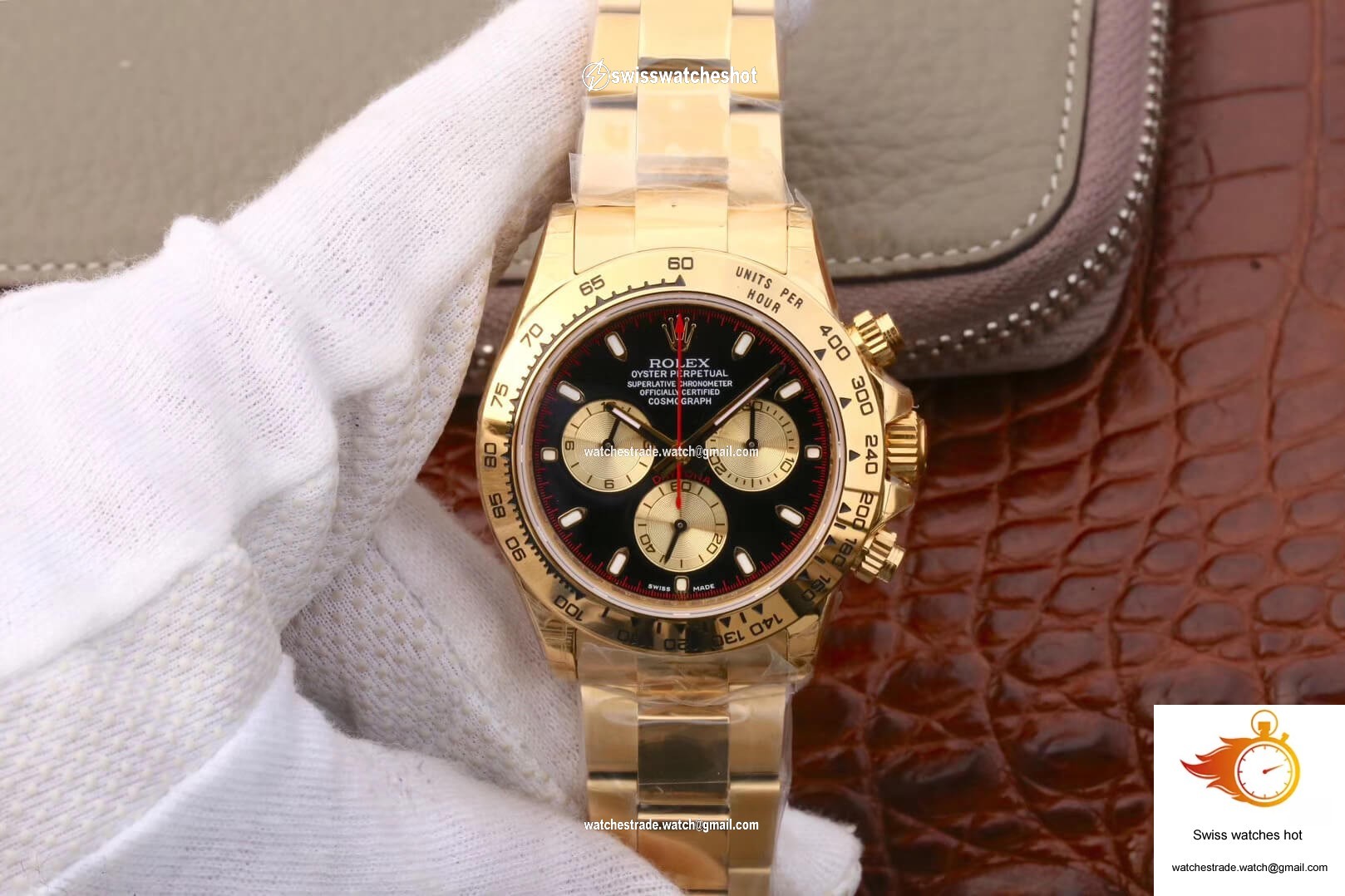 Rolex Daytona Cosmograph M116508-0009 JH Factory Black Dial 1