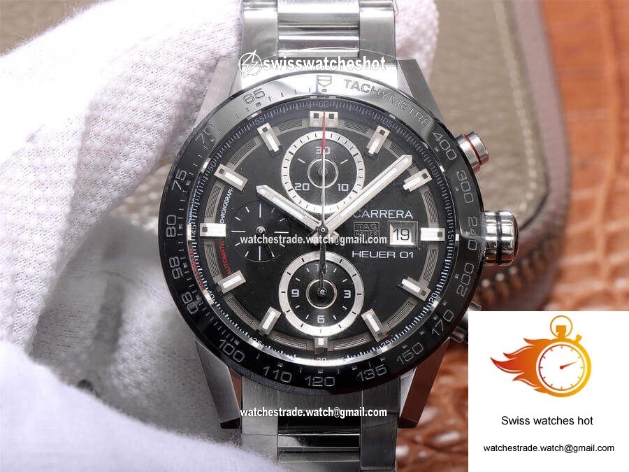 TAG Heuer Carrera CAR201Z.BA0714 XF Factory Black Dial 1