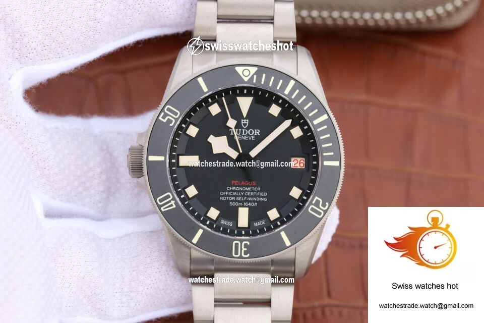 Tudor Pelagos M25610TNL-0001 ZF Factory Black Dial 1