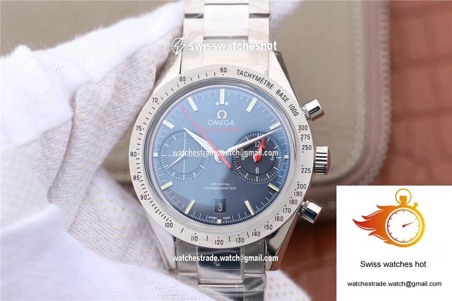 Omega Speedmaster 331.10.42.51.03.001 OM Factory Blue Dial 1