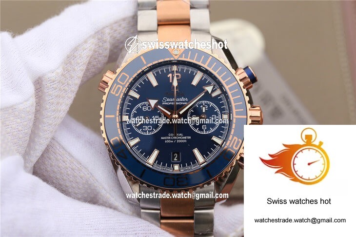 Omega Seamaster Ocean Planet 600M 215.20.46.51.03.001 OM Factory Blue Dial 1