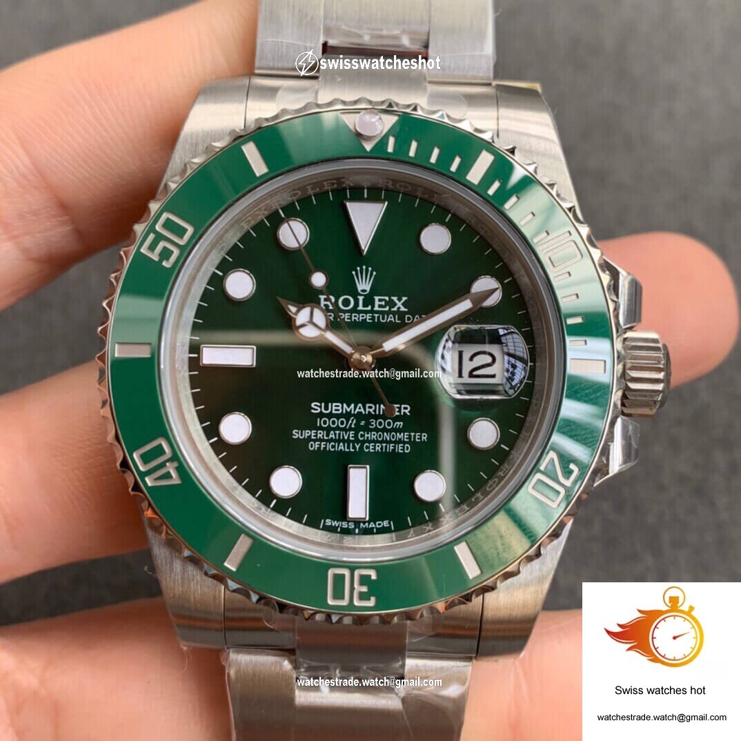 Rolex Submariner 116610LV 40MM ZZ Factory V2S Green Dial 1