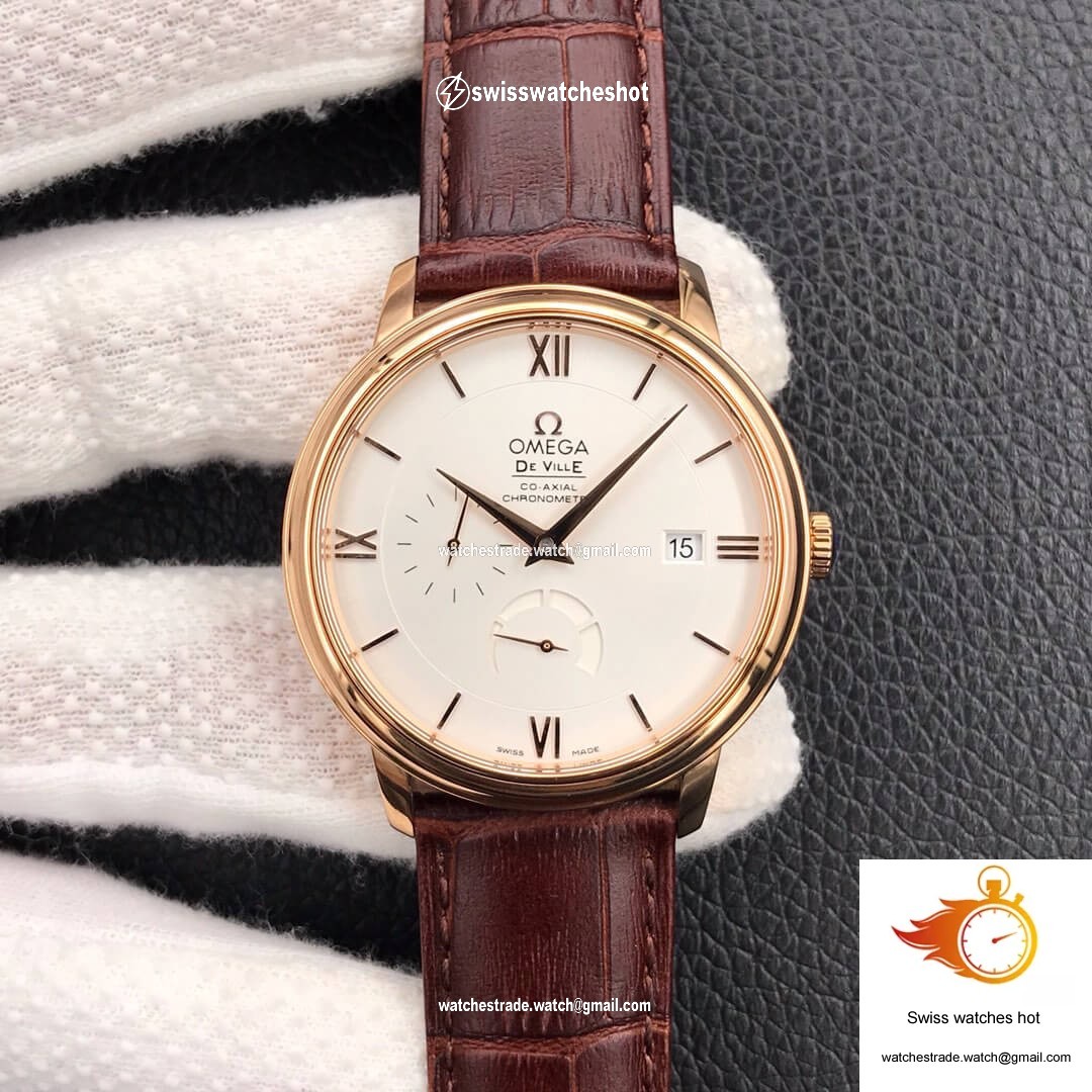 Omega De Ville 424.53.40.21.02.001 ZF Factory Red Gold 1