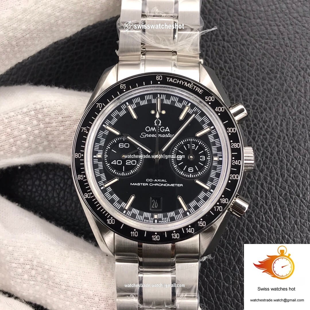 Omega Speedmaster Racing Chronograph 329.30.44.51.01.001 OM Factory Black Dial 1