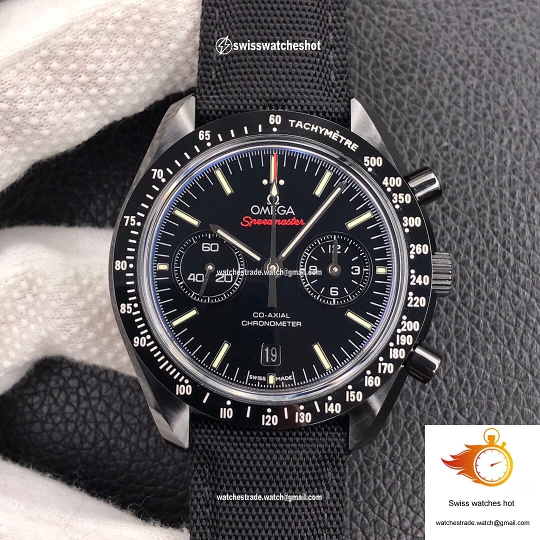 Omega Speedmaster 311.92.44.51.01.003 OM Factory V2 Dark Side Of The Moon Black 1