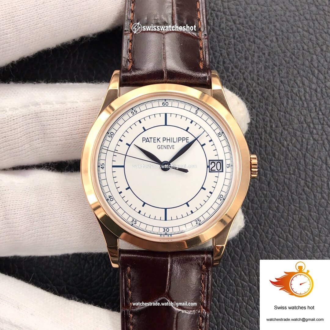 Patek Philippe Calatrava 5296R-001 ZF Factory Rose Gold 1