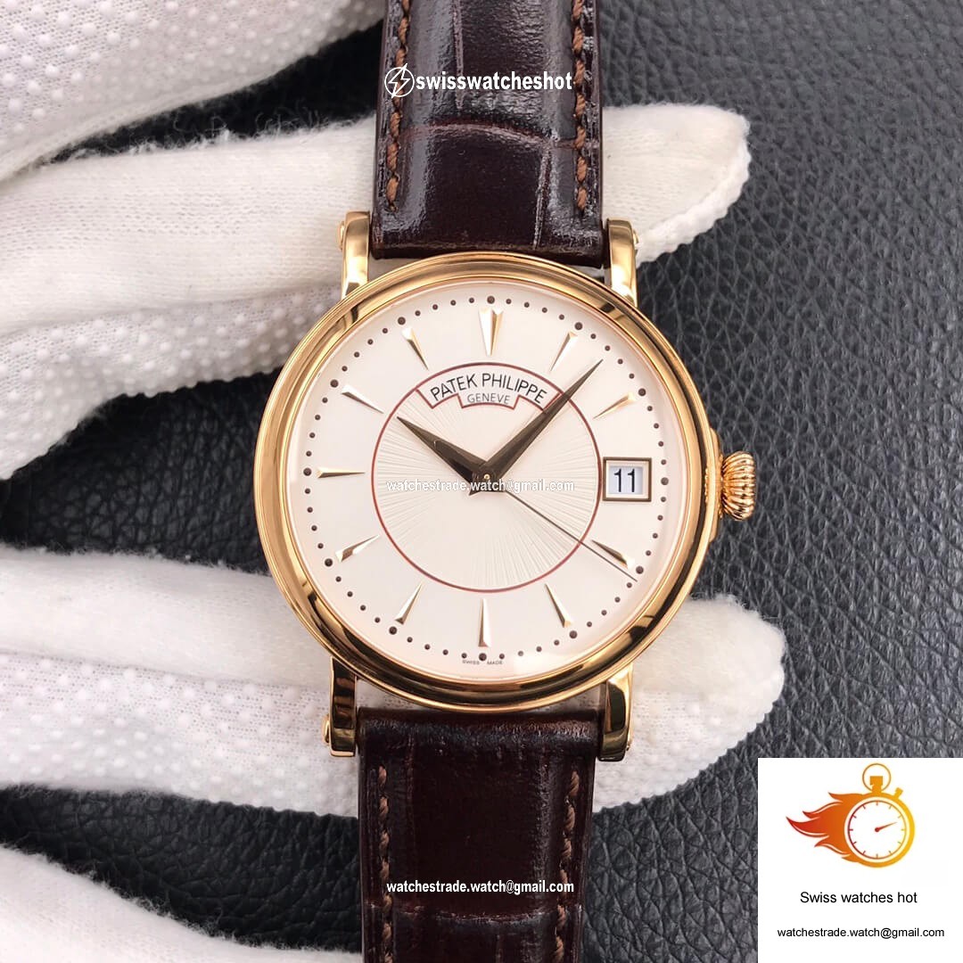 Patek Philippe Calatrava 5153J-001 ZF Factory Rose Gold 1