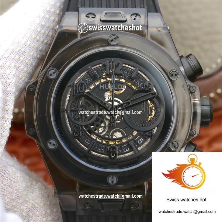 Hublot Big Bang 411.JX.4802.RT Black Case Black Strap 1