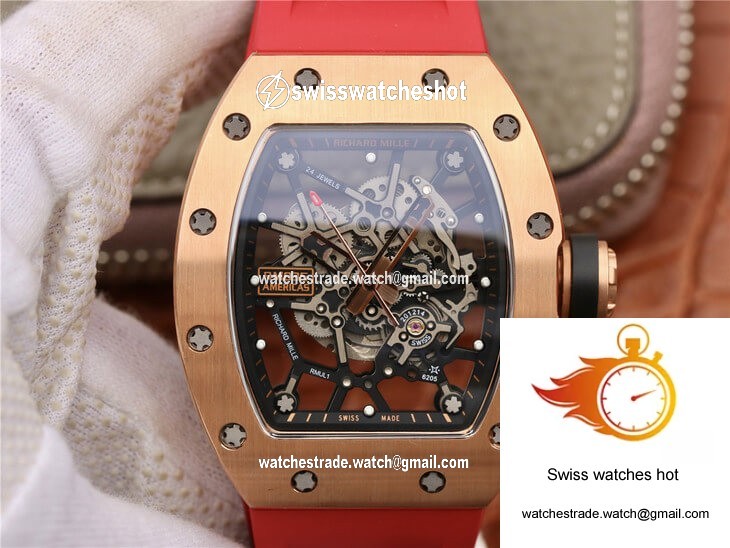 Richard Mille RM035 Americas KV Factory Rose Gold 1