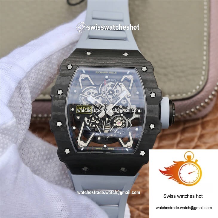 Richard Mille RM-035 KV Factory Black Carbon Fiber 1
