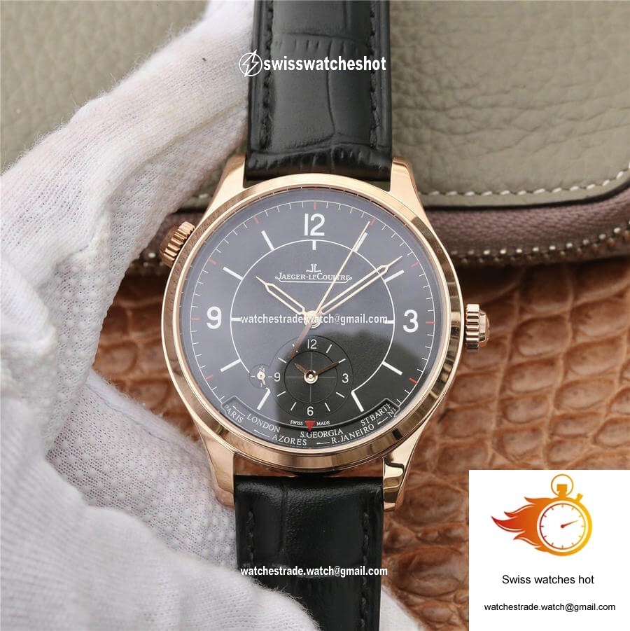 Jaeger LeCoultre Master 1428530 TF Factory Black Dial 1