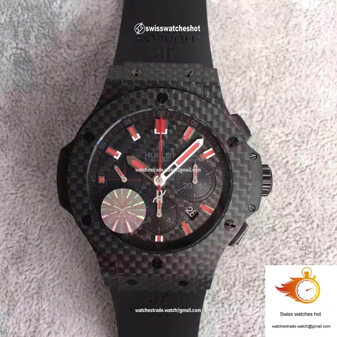 Hublot Big Bang Carbon 301.QX.1724.RX V6 Factory Black Dial 1