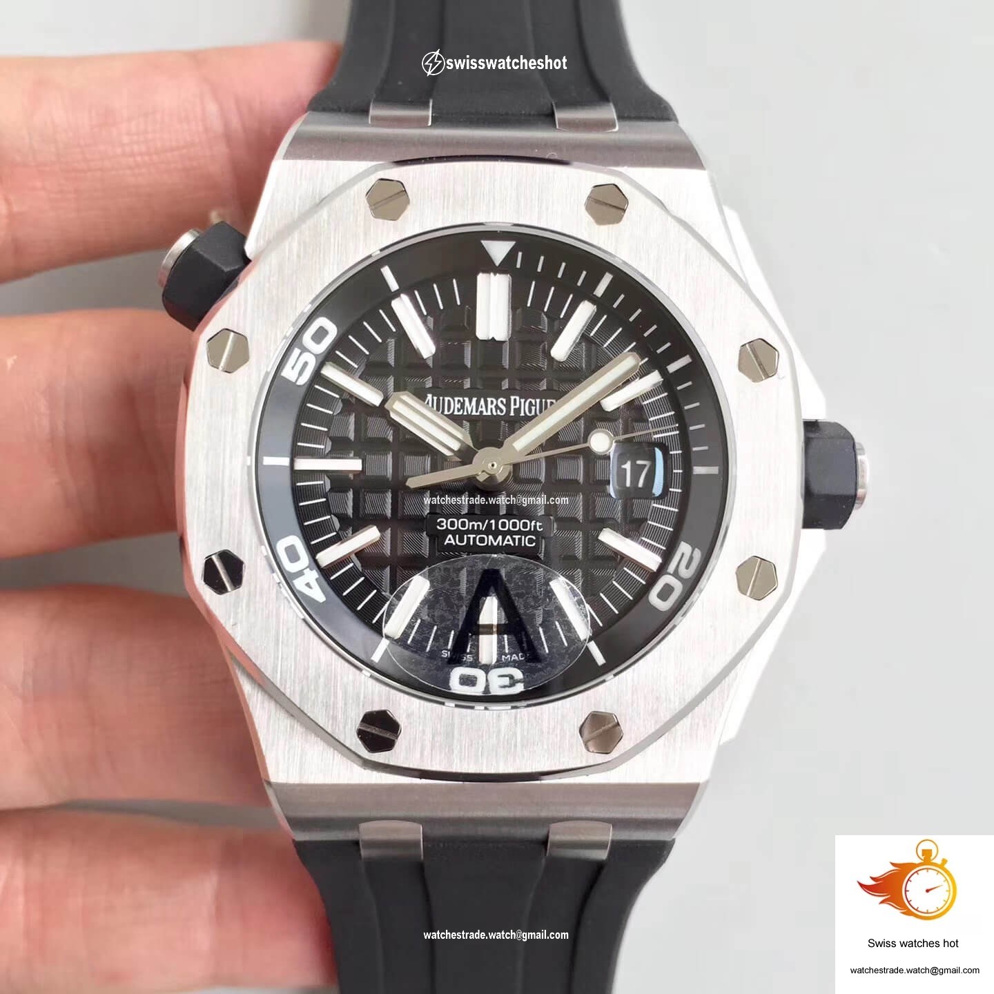 Audemars Piguet Royal Oak Offshore 15703 JF Factory V10 Black Dial 1
