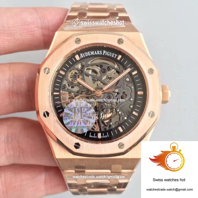 Audemars Piguet Royal Oak 15407OR.OO.1220OR.01 JF Factory Skeleton Dial 1