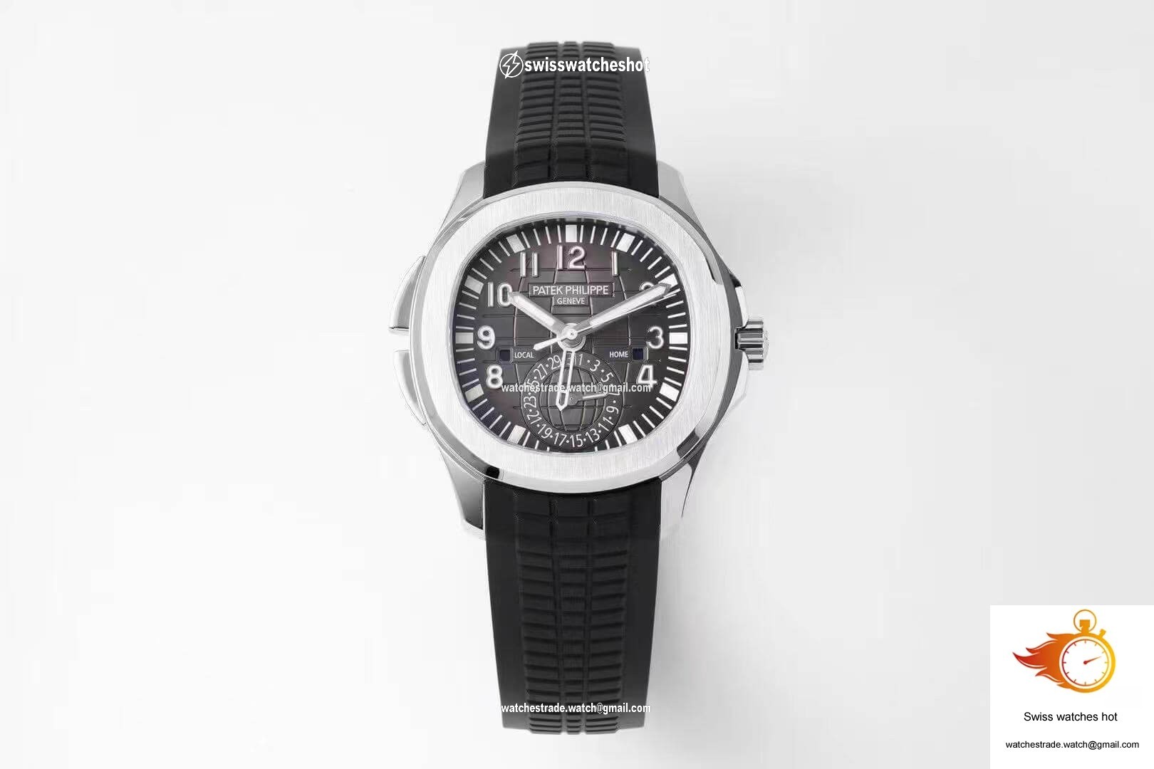 Patek Philippe Aquanaut 5164A-001 ZF Factory Black Dial 1