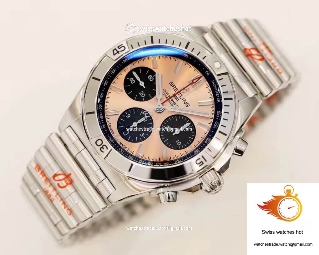 Breitling Chronomat AB0134101K1A1 GF Factory Rose Gold Dial 1