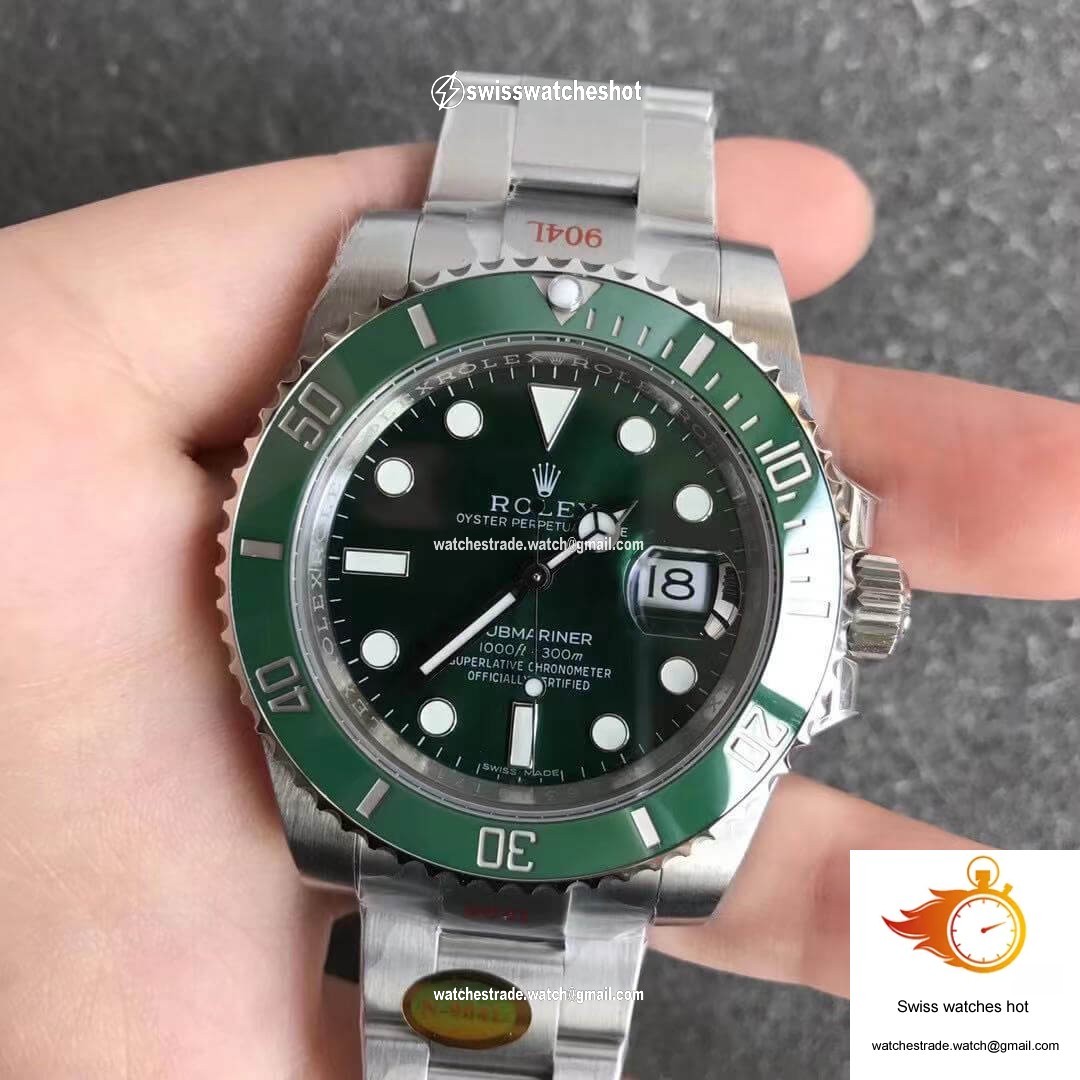 Rolex Submariner 116610LN Noob Factory V12 Green Circle 1