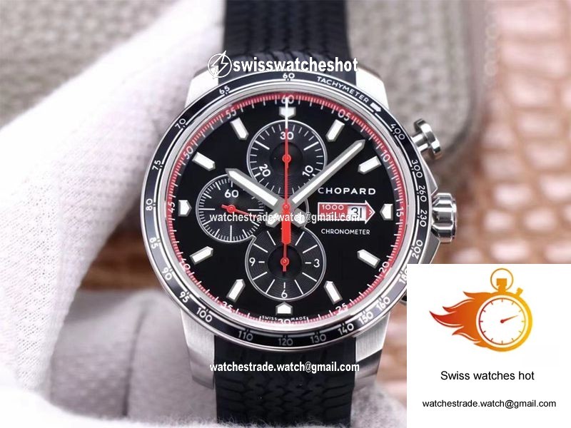 Chopard Classic Racing Mille Miglia GTS Chronograph 168571-3001 V7 Factory Black Dial 1