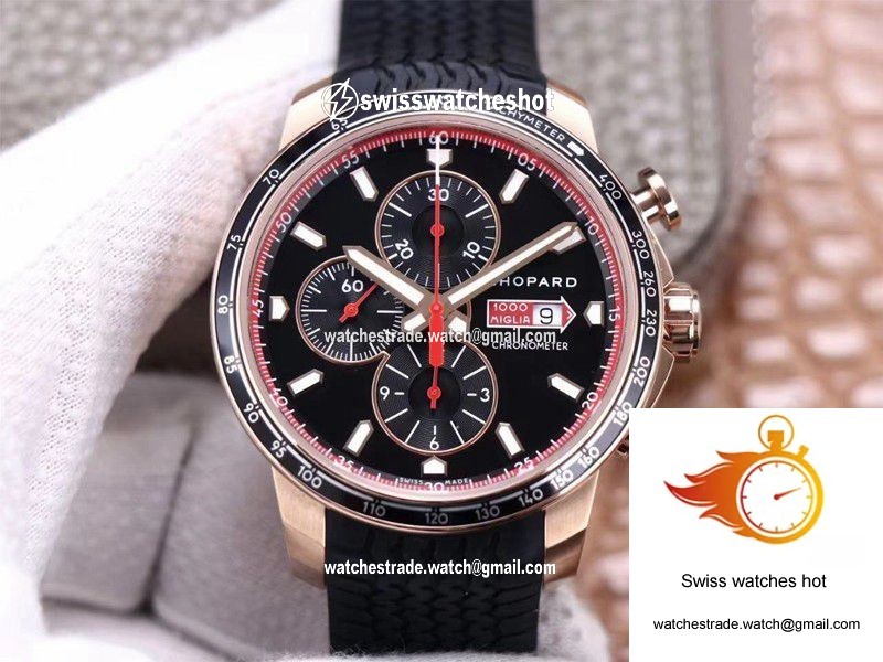 Chopard Classic Racing Mille Miglia GTS Chronograph 161293-5001 V7 Factory Black Dial 1