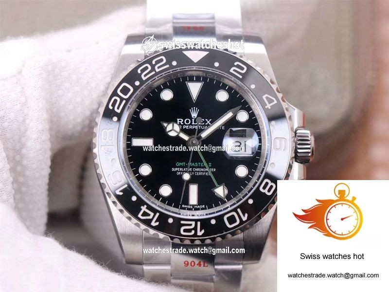 Rolex GMT Master II 116710LN-78200 Noob Factory Black Dial V11 1