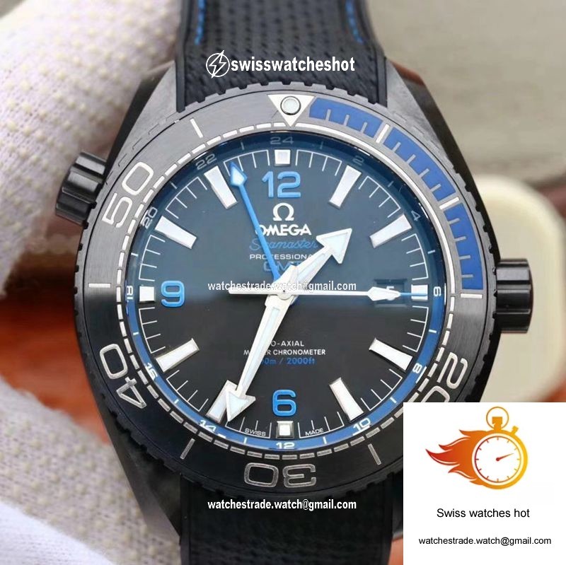 Omega Seamaster 215.92.46.22.01.002 GMT VS Factory Black Ceramic 1