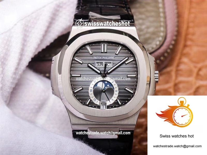 PF Factory Patek Philippe Nautilus 5726A-001 Moonphase Gray Dial 1