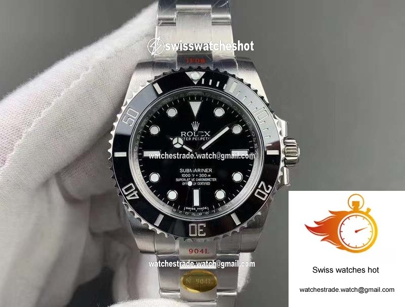 Rolex Submariner 114060-97200 Noob Factory V10 Black Dial 1