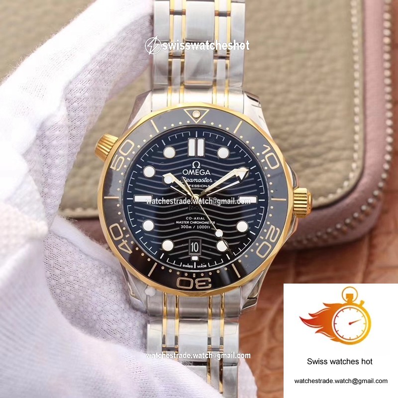 Omega Seamaster Diver 300M 210.20.42.20.01.002 VS Factory Black Dial 1