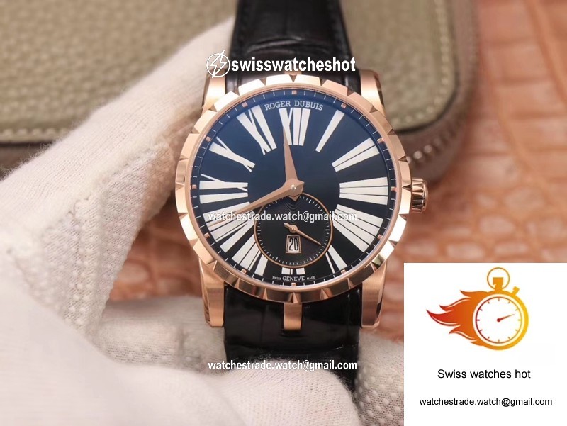 Roger Dubuis Excalibur DBEX0537 PF Factory Black Dial 1