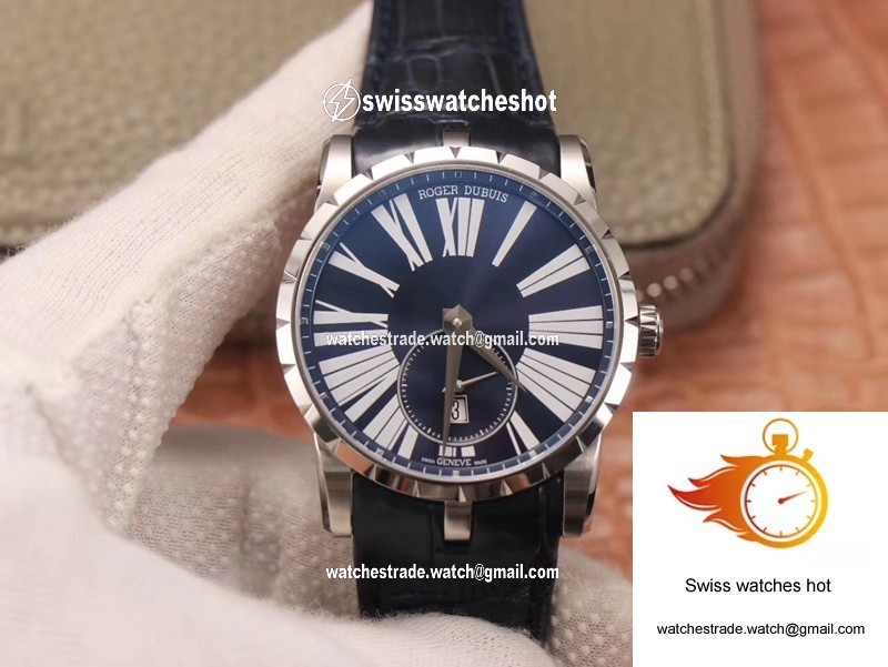Roger Dubuis Excalibur DBEX0535 PF Factory Blue Dial 1