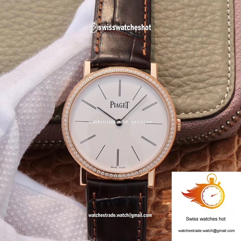 Piaget Altiplano Mecanique P10584 G0A36125 MKS Factory Rose Gold Diamond Bezel 1