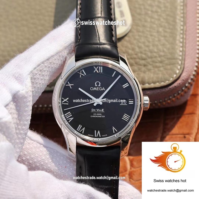 Omega De Ville 431.13.41.21.01.001 VS Factory Black Dial 1