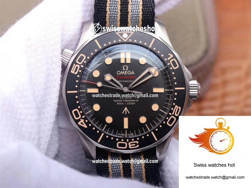 Omega Seamaster 210.92.42.20.01.001 James Bond 007 VS Factory Black Dial 1