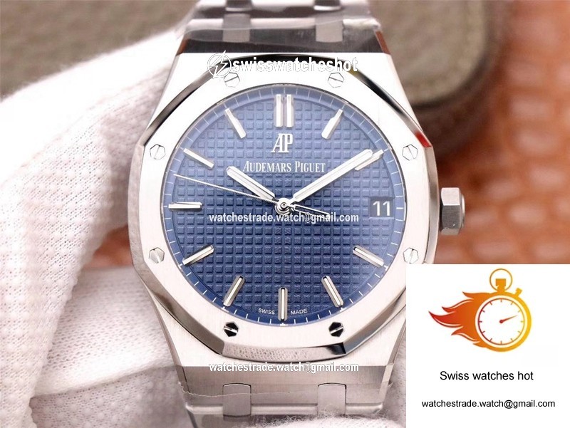 Audemars Piguet Royal Oak 15500ST.OO.1220ST.01 ZF Factory Blue Dial 1